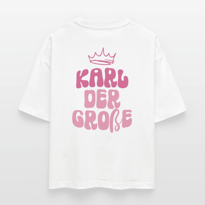 Karl der Große - Boxy T-Shirt - white
