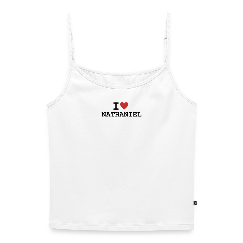 I <3 Nathaniel - Trägertop - white