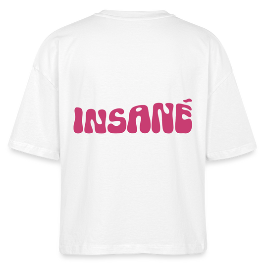 Insané - Boxy T-Shirt - white