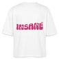 Insané - Boxy T-Shirt - white