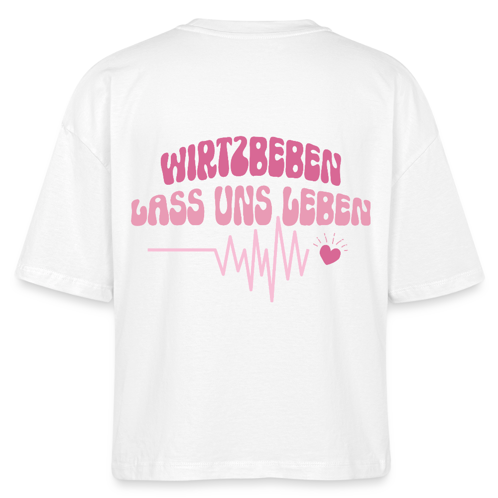 Wirtzbeben - Boxy T-Shirt - white