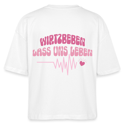 Wirtzbeben - Boxy T-Shirt - white