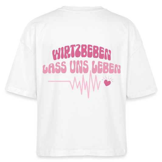 Wirtzbeben - Boxy T-Shirt - white