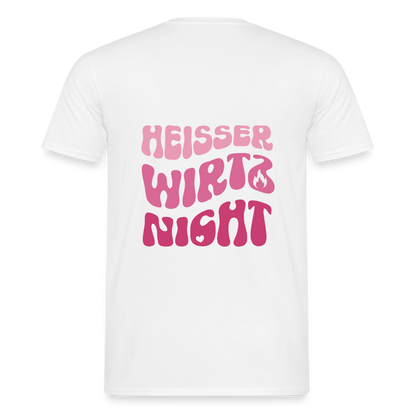 Heisser wirtz nicht - Klassik T-Shirt - white