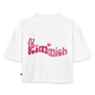 Nimmich - Oversized Cropped T-Shirt - white