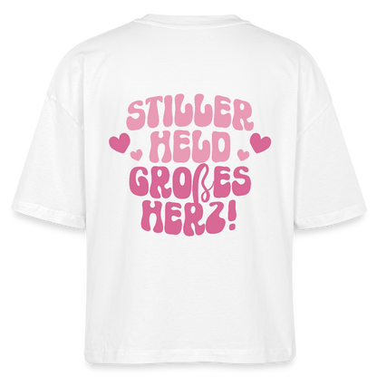 Stiller Held - Boxy T-Shirt - white