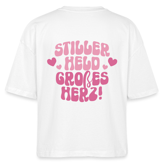 Stiller Held - Boxy T-Shirt - white
