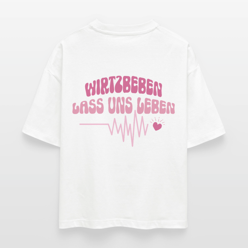 Wirtzbeben - Boxy T-Shirt - white