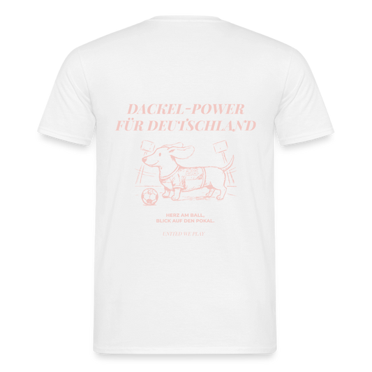 Dackel Power - Klassik T-Shirt - white