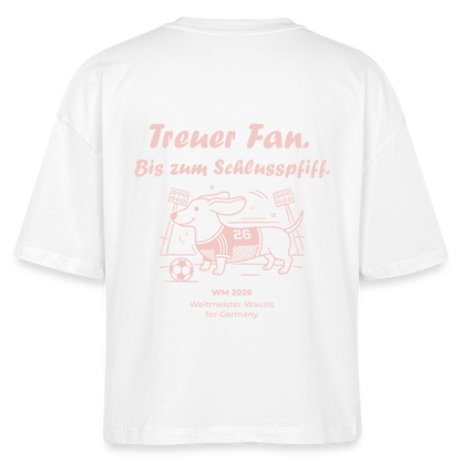 Treuer Fan - Boxy T-Shirt - white