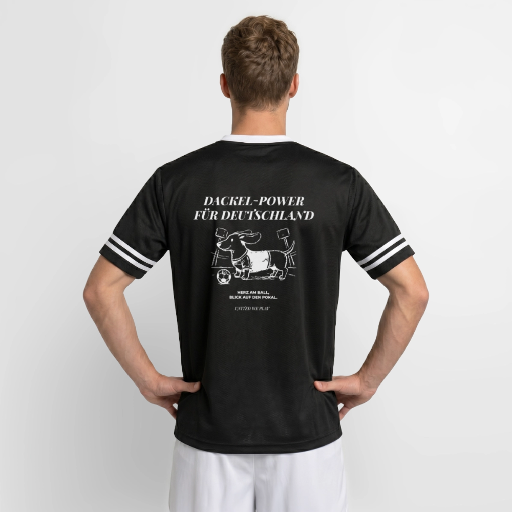 Dackel Power Trikot Style Mesh - black/white
