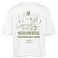 Herz am Ball - Boxy T-Shirt - white