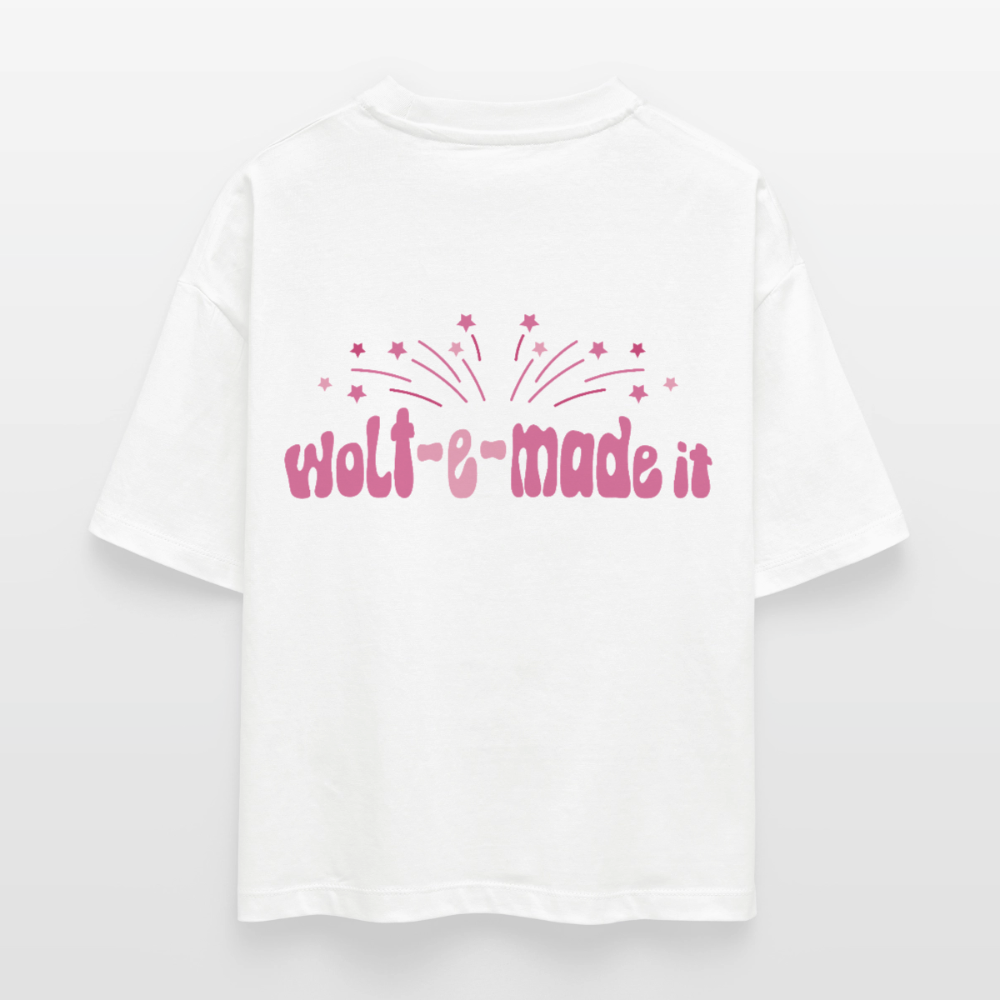 Wolte made it - Women’s Boxy T-Shirt - white