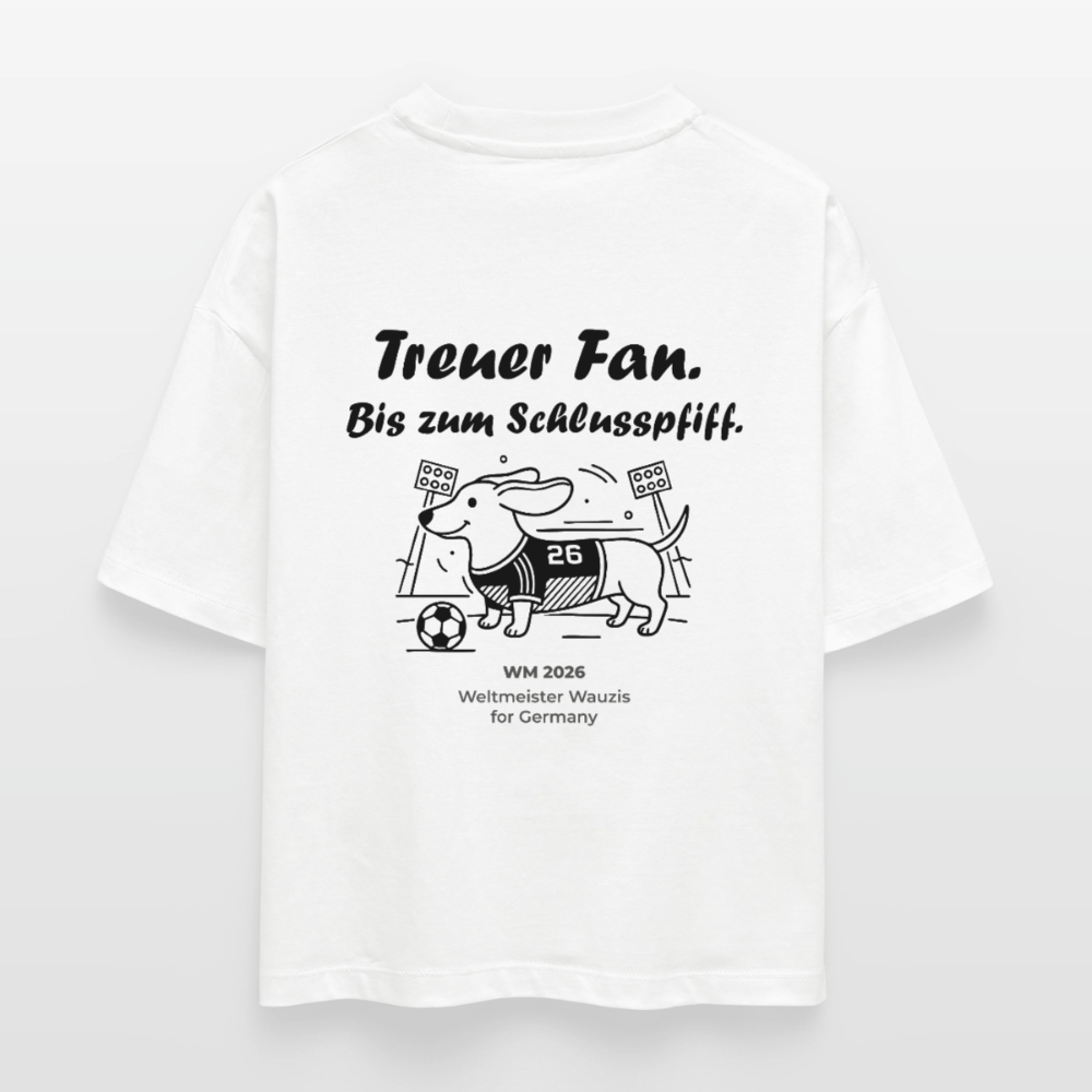 Treuer Fan - Boxy T-Shirt - white