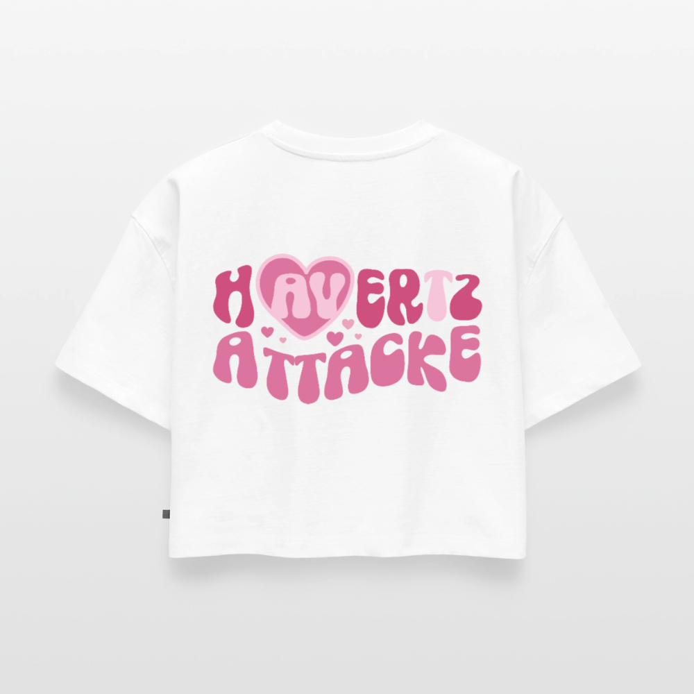 Havertz Attacke - Oversized Cropped T-Shirt - white