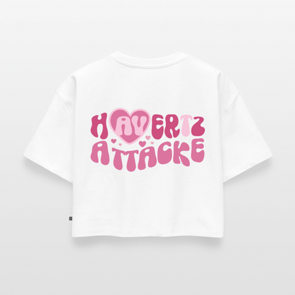Havertz Attacke - Oversized Cropped T-Shirt - white
