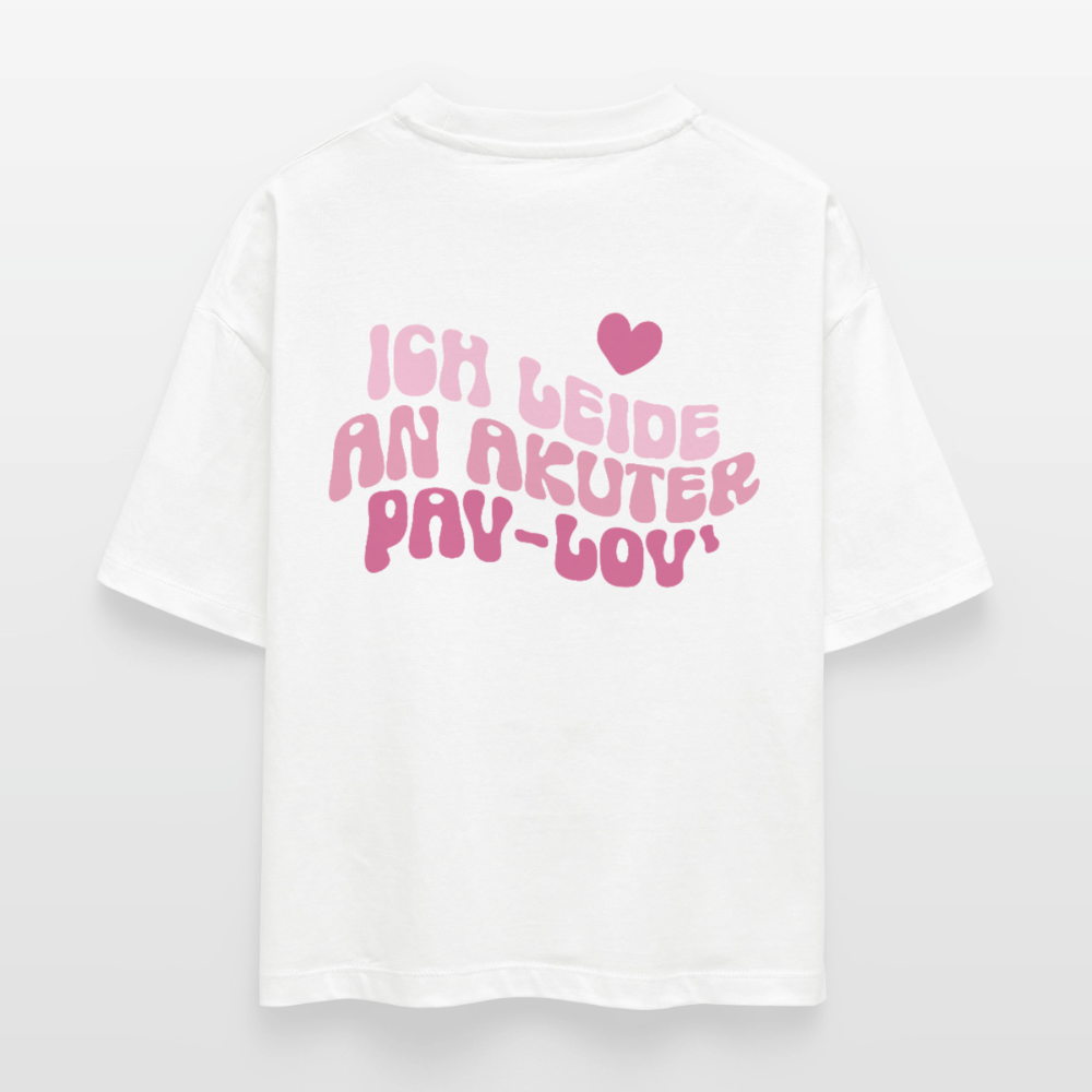 Akute Pav-Love - Boxy T-Shirt - white