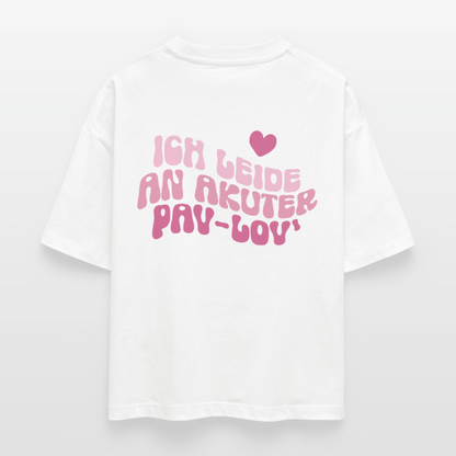 Akute Pav-Love - Boxy T-Shirt - white