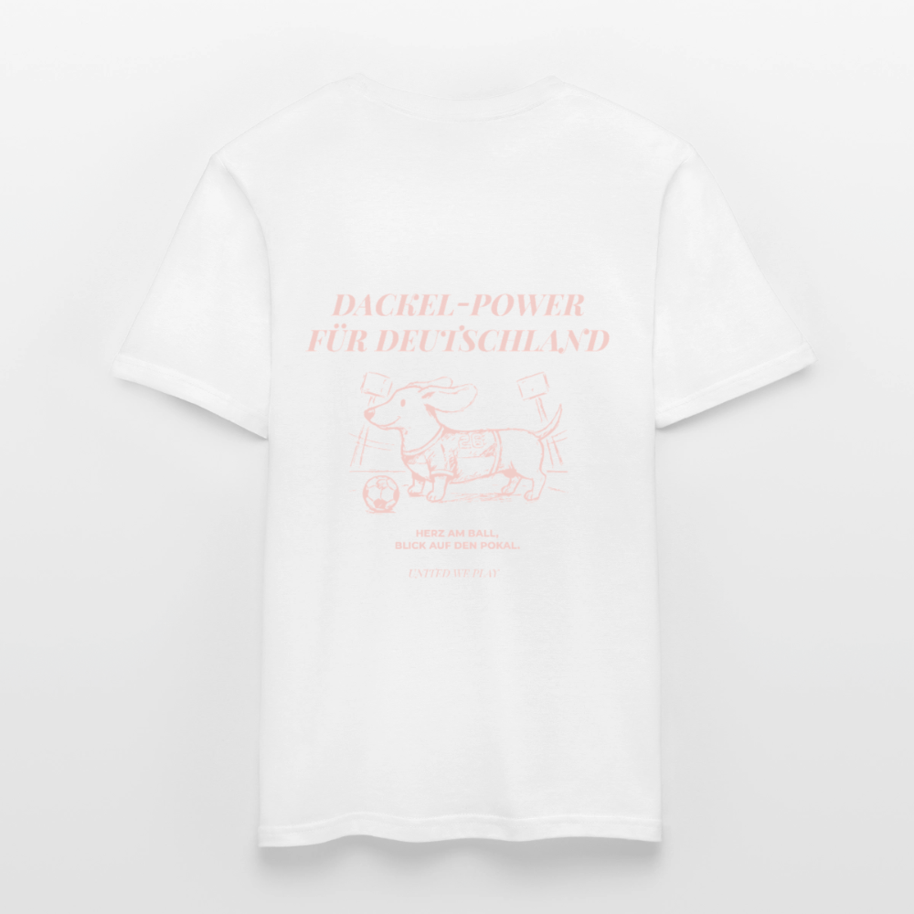 Dackel Power - Klassik T-Shirt - white