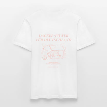 Dackel Power - Klassik T-Shirt - white