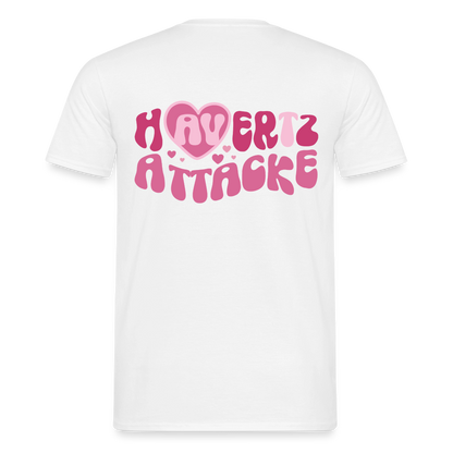 Havertz Attacke - Klassik T-Shirt - white