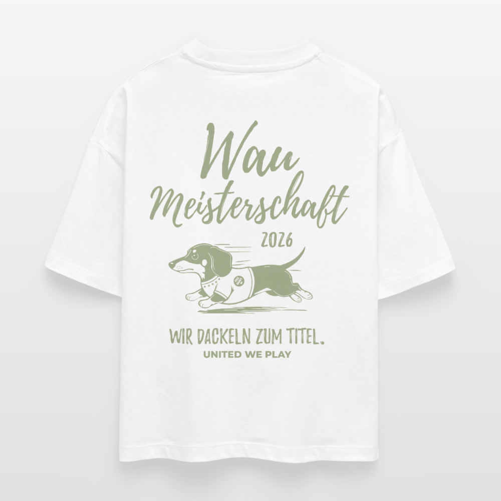 Waumeisterschaft - Boxy T-Shirt - white