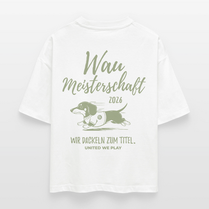 Waumeisterschaft - Boxy T-Shirt - white