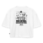 Herz am Ball - Oversized Cropped T-Shirt - white