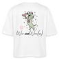 Wir sind Wou(w) - Boxy T-Shirt - white