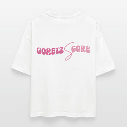 GoretzScore - Boxy T-Shirt - white