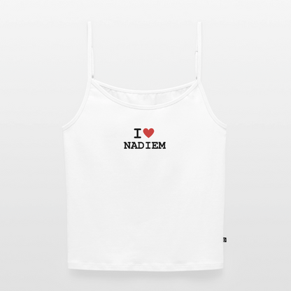 I <3 Nadiem - Trägertop - white
