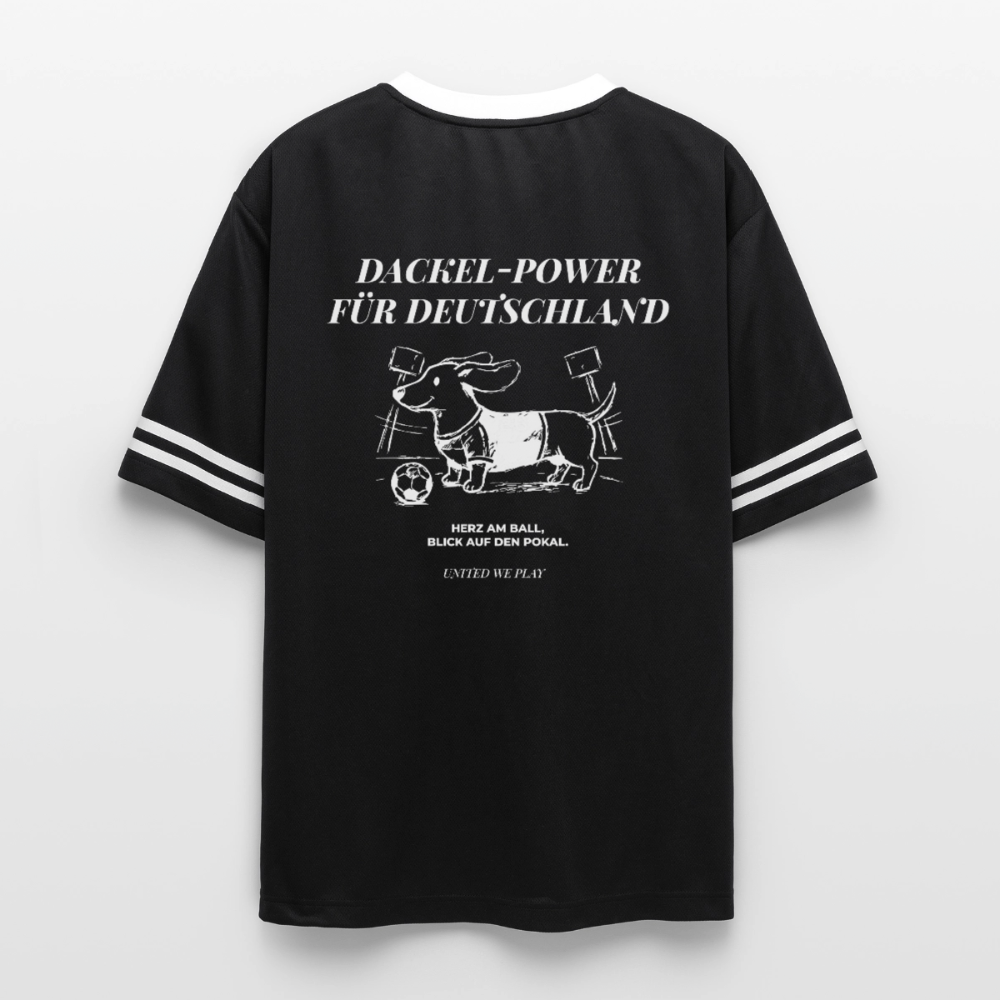 Dackel Power Trikot Style Mesh - black/white