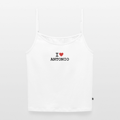 I <3 Antonio - Trägertop - white