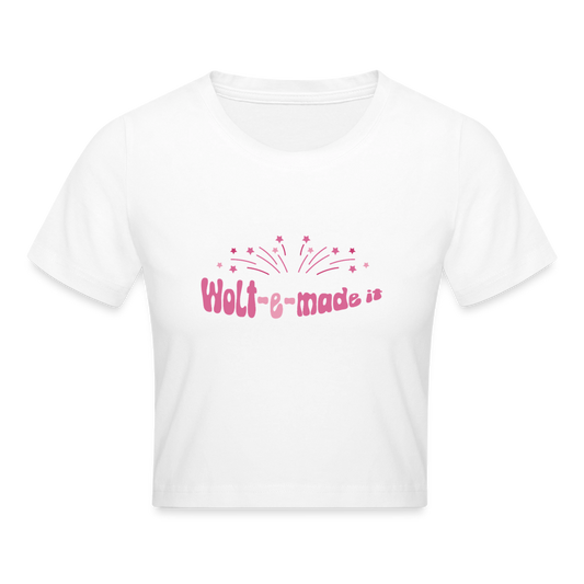 Wolte made it - Baby Tee - white