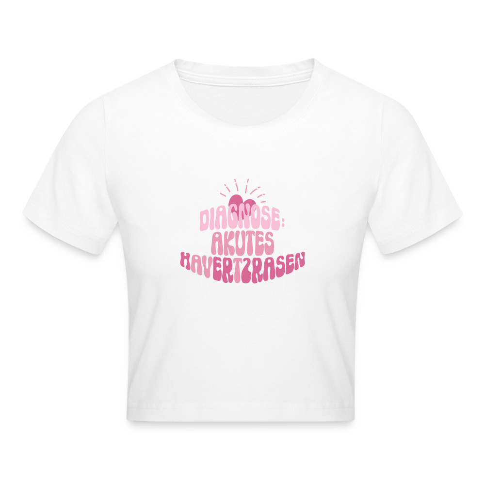 Akutes Havertzrasen - Baby Tee - white