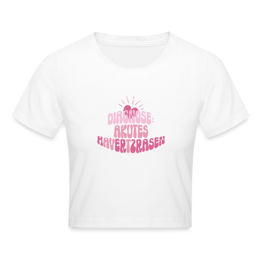 Akutes Havertzrasen - Baby Tee - white
