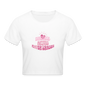Akutes Havertzrasen - Baby Tee - white