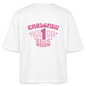 Karlchen auf die 1 -  Boxy T-Shirt - white