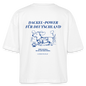 Dackel Power - Boxy T-Shirt - white