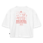 Herz am Ball - Oversized Cropped T-Shirt - white