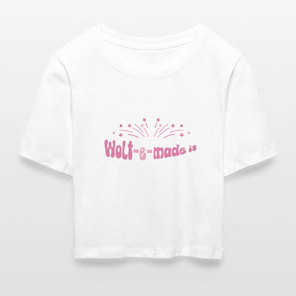 Wolte made it - Baby Tee - white