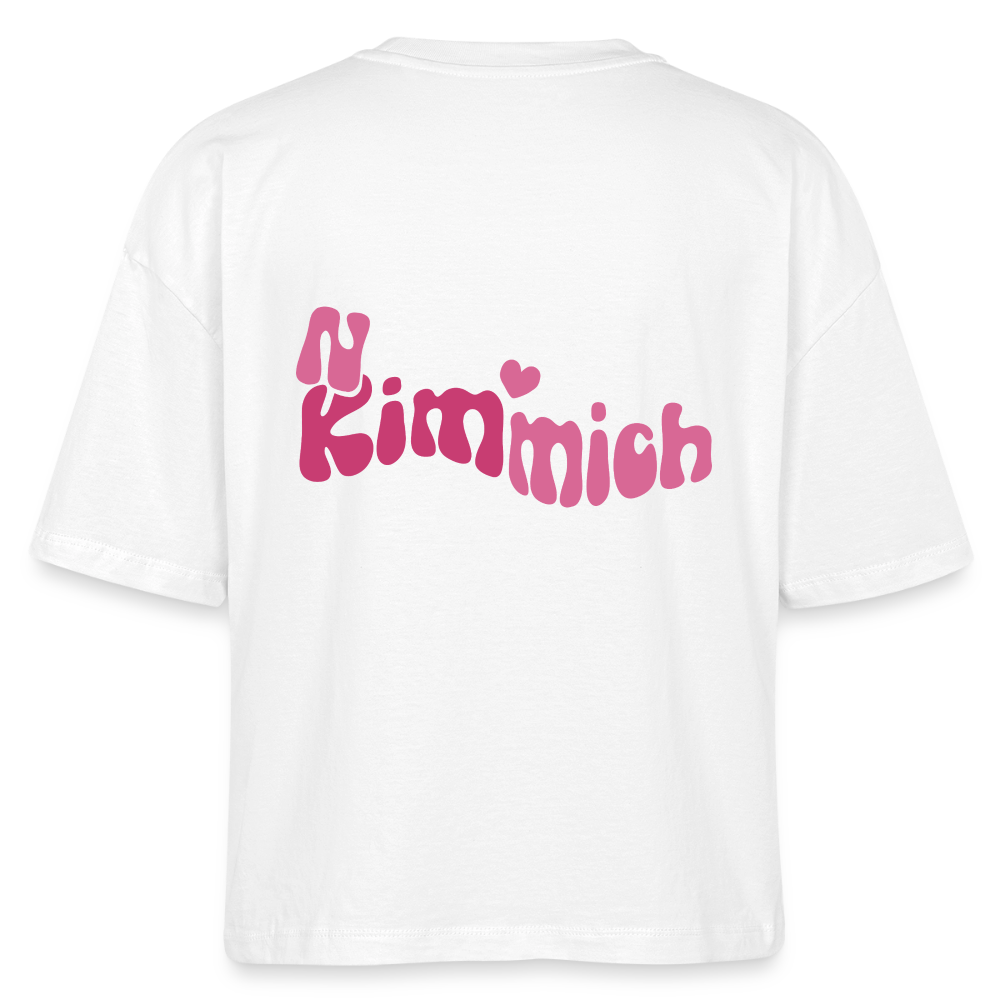 Nimmich - Boxy T-Shirt - white