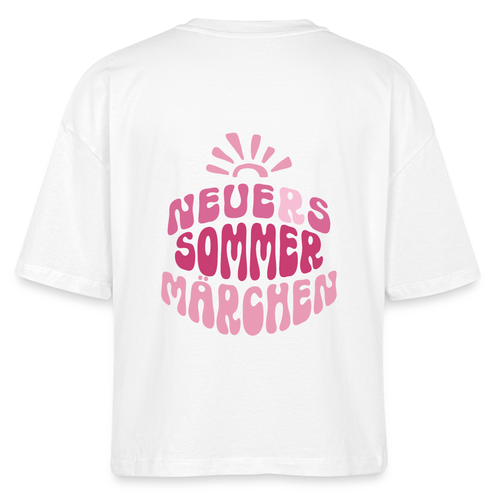 Sommermärchen - Boxy T-Shirt - white