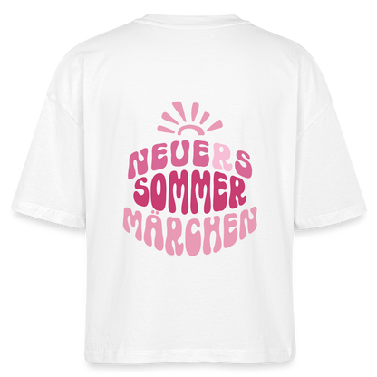 Sommermärchen - Boxy T-Shirt - white