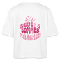 Sommermärchen - Boxy T-Shirt - white