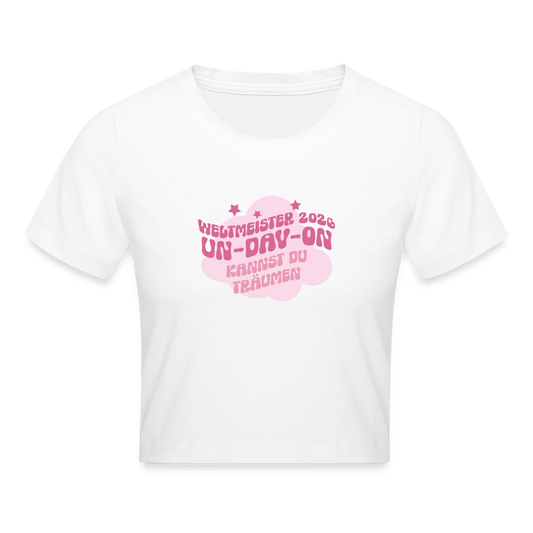 Undavon kannst du träumen - Baby Tee - white