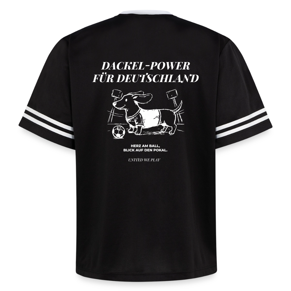 Dackel Power Trikot Style Mesh - black/white