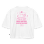 herz am Ball - Oversized Cropped T-Shirt - white