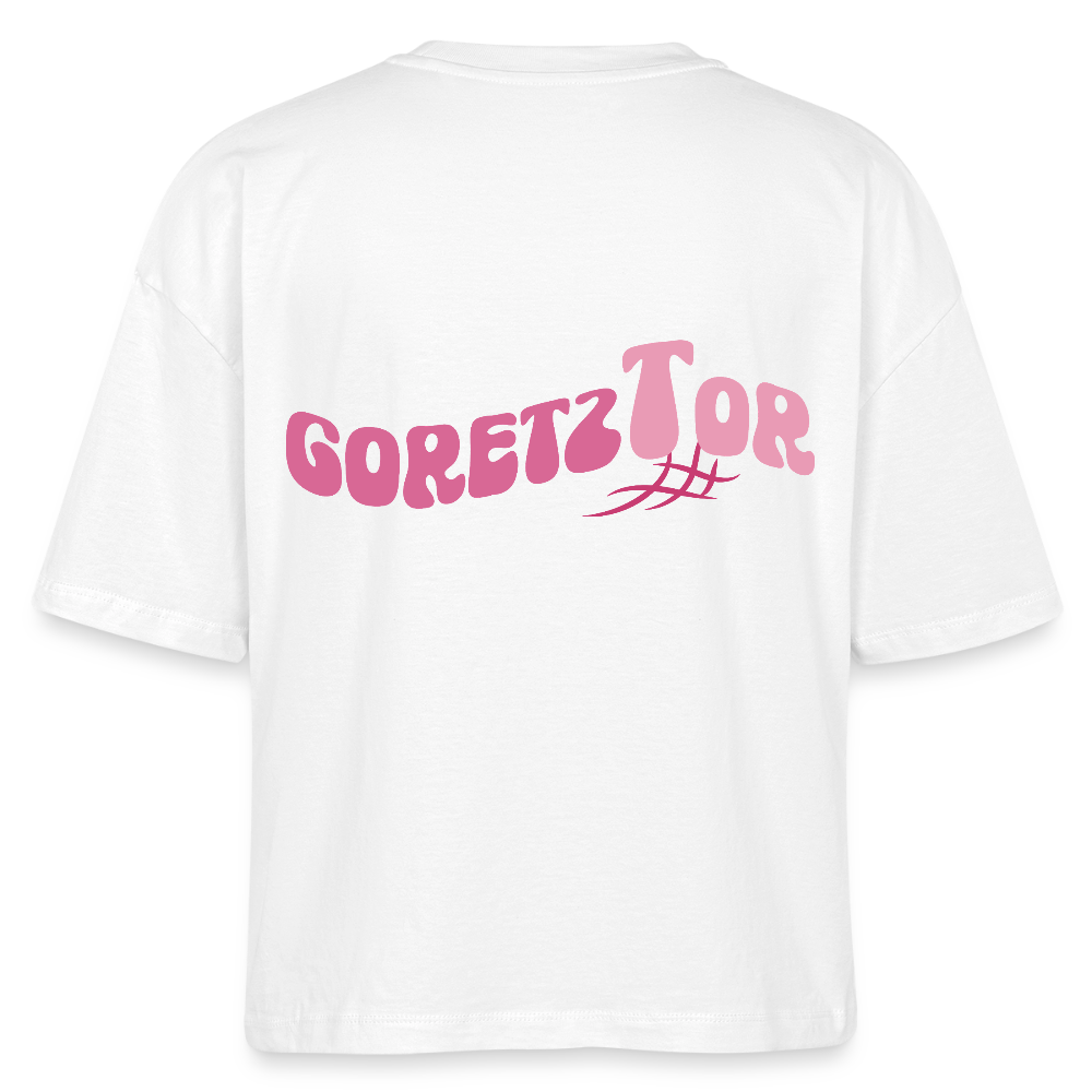 GoretzTor -  Boxy T-Shirt - white