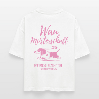 Waumeisterschaft - Boxy T-Shirt - white